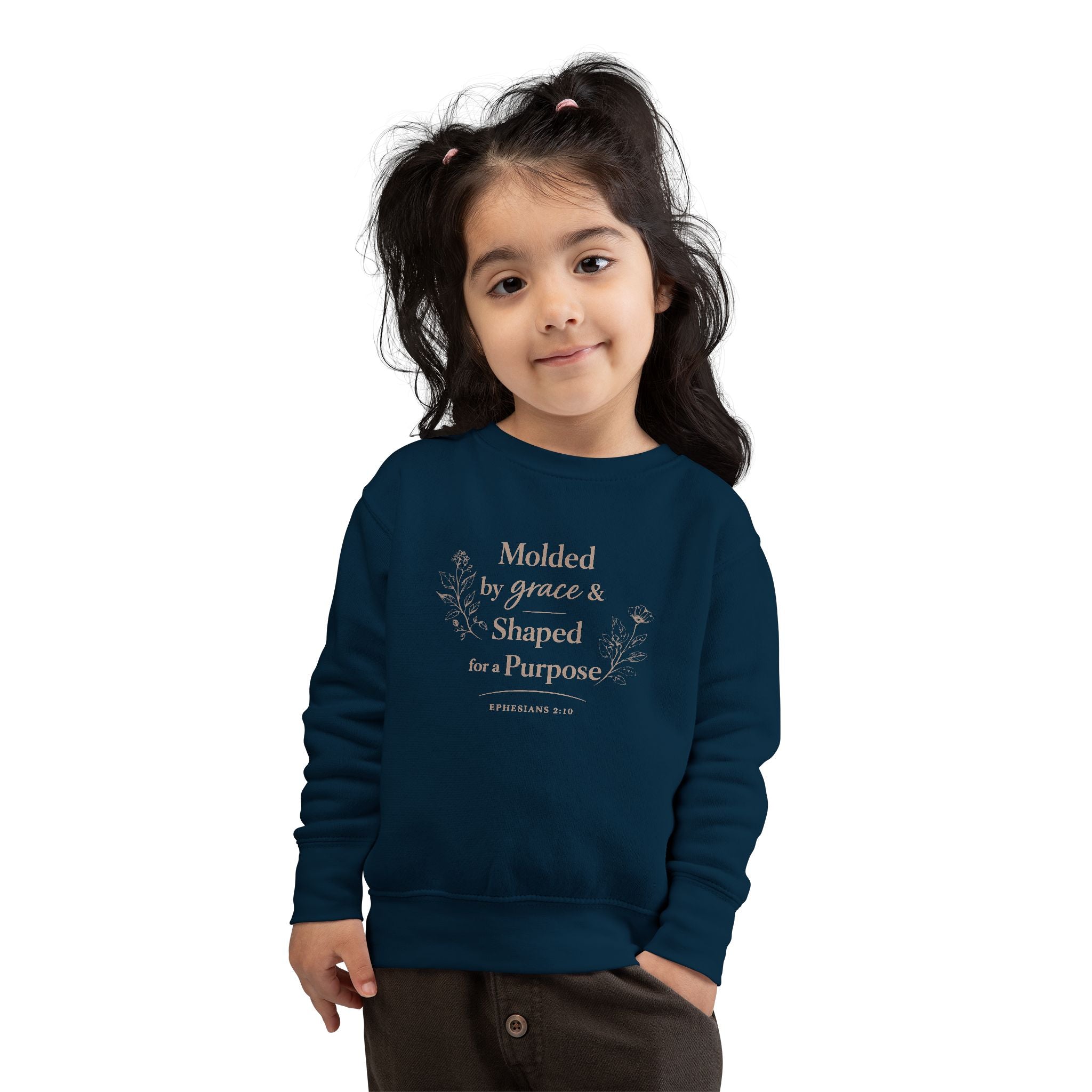 Ephesians 2:10 Faith Based Kids Pullover - Christian Kids Pullover
