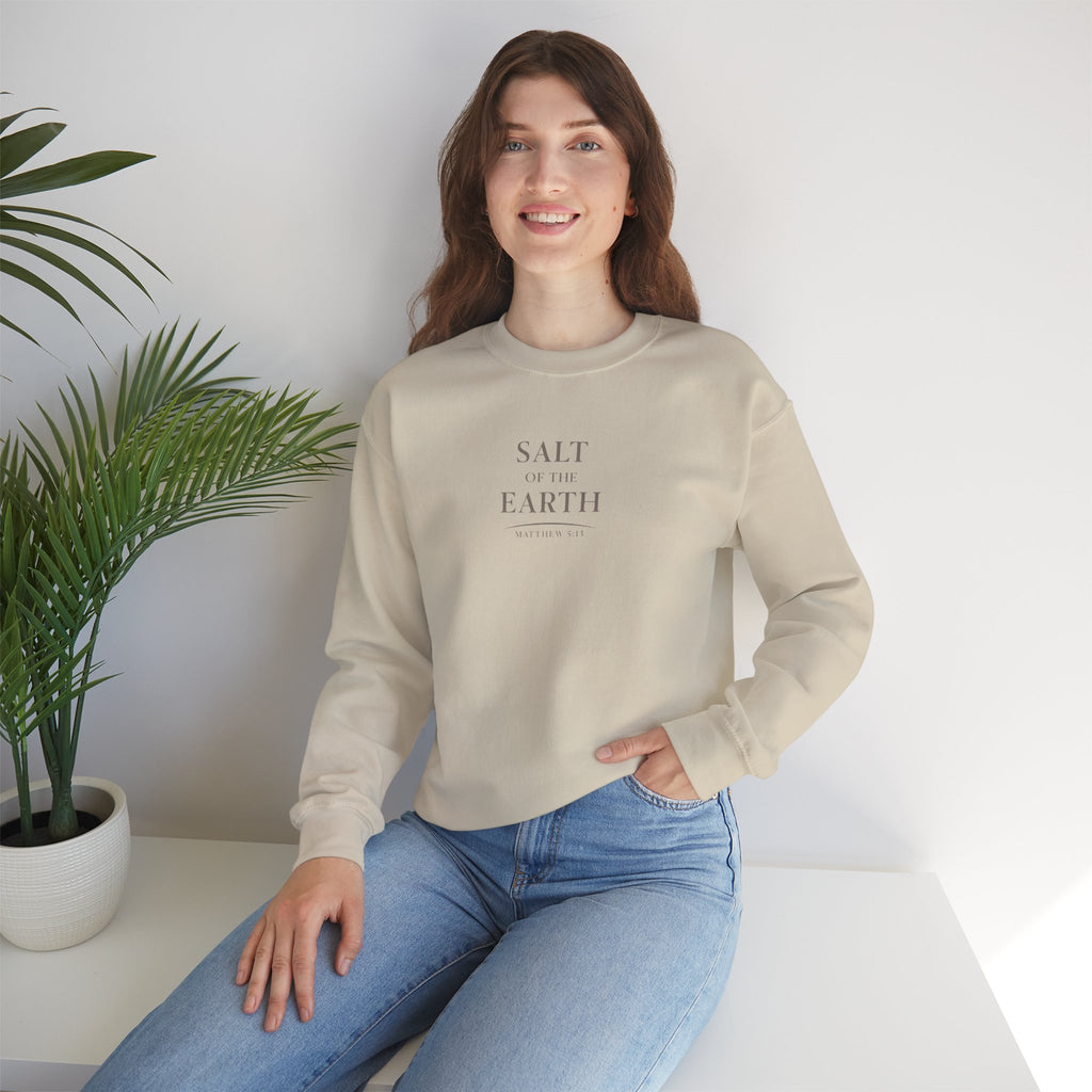 Matthew 5:13 Salt of the Earth Faith Shirt - Christian Scripture Sweatshirt