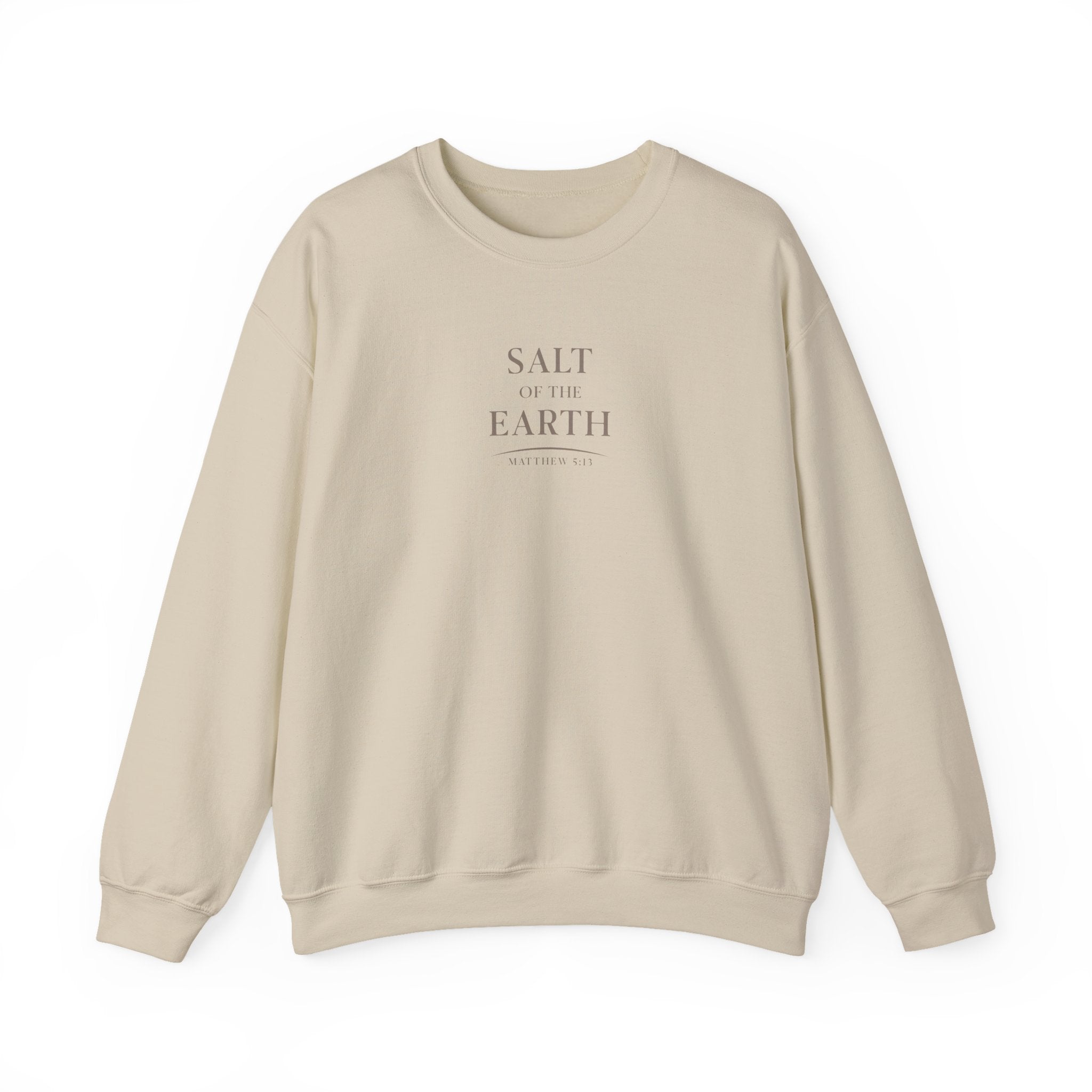 Matthew 5:13 Salt of the Earth Faith Shirt - Christian Scripture Sweatshirt
