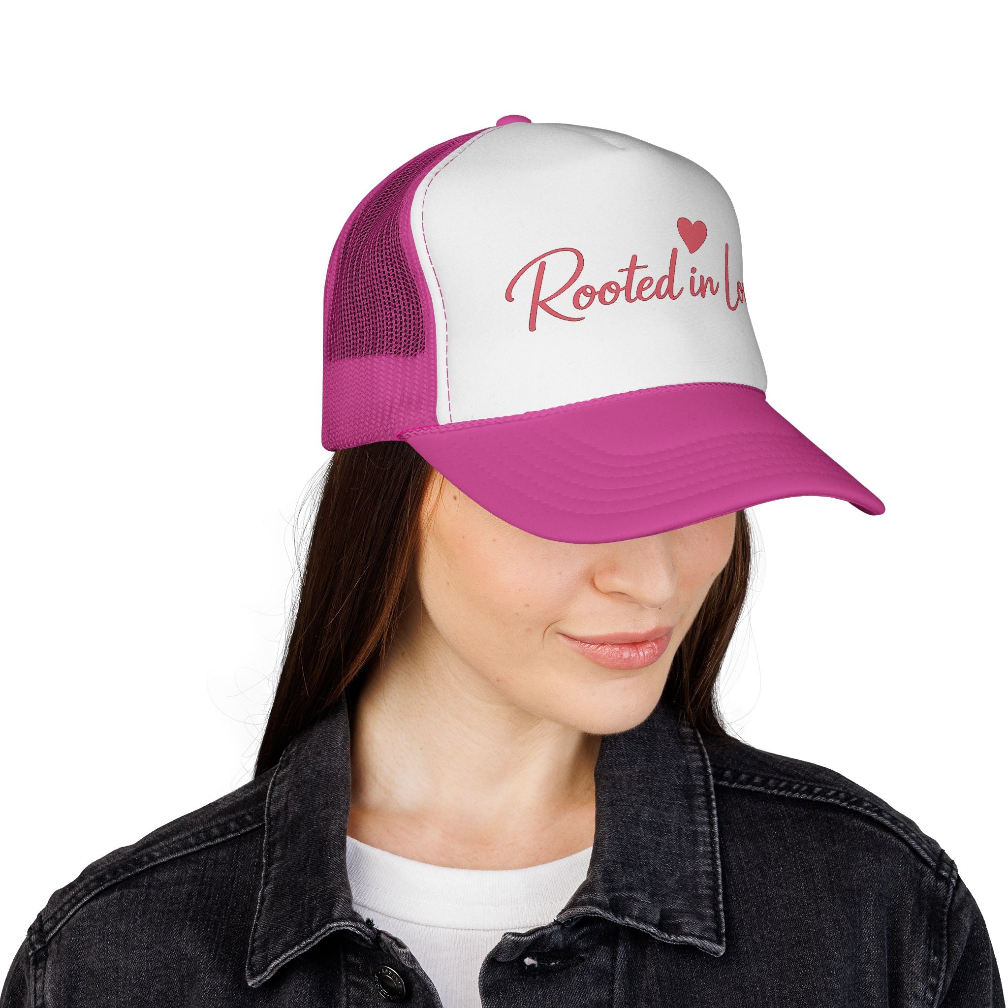 Rooted in Love Trucker Cap