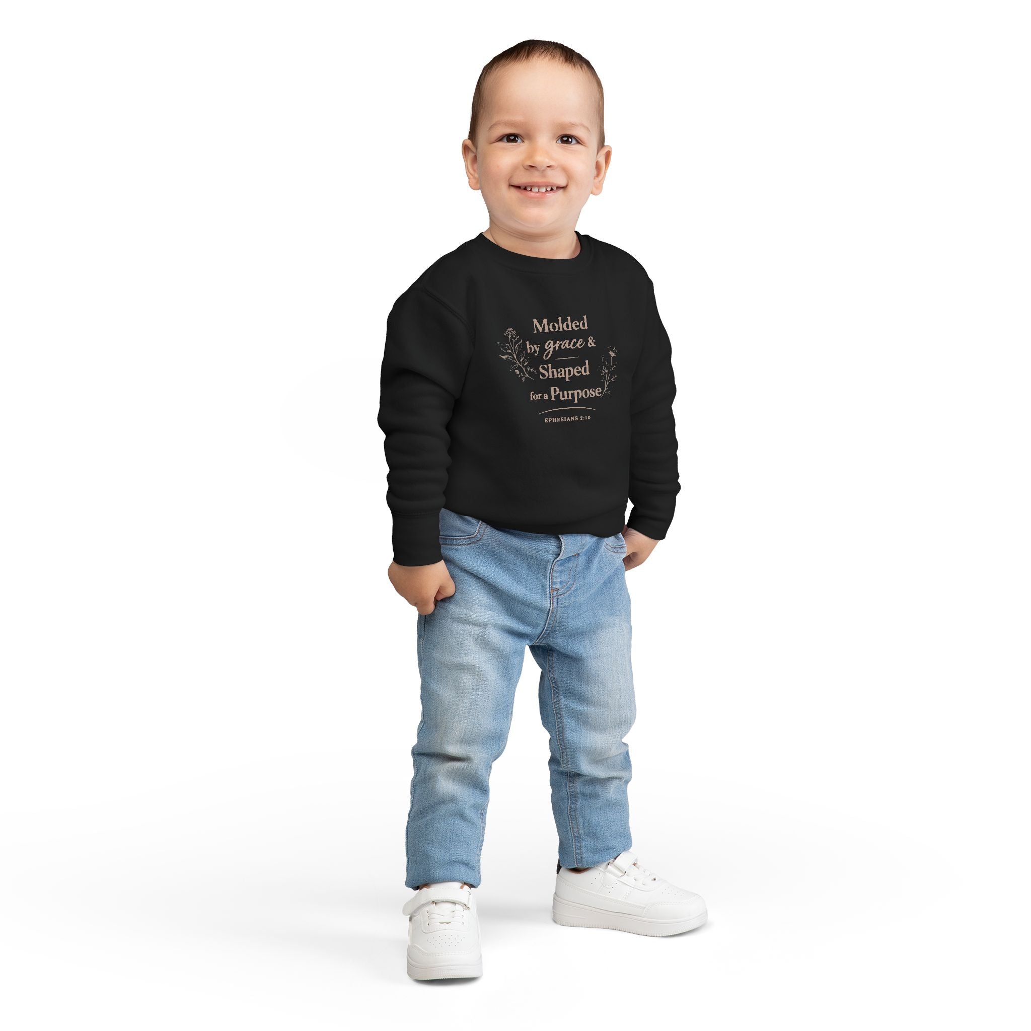 Ephesians 2:10 Faith Based Kids Pullover - Christian Kids Pullover