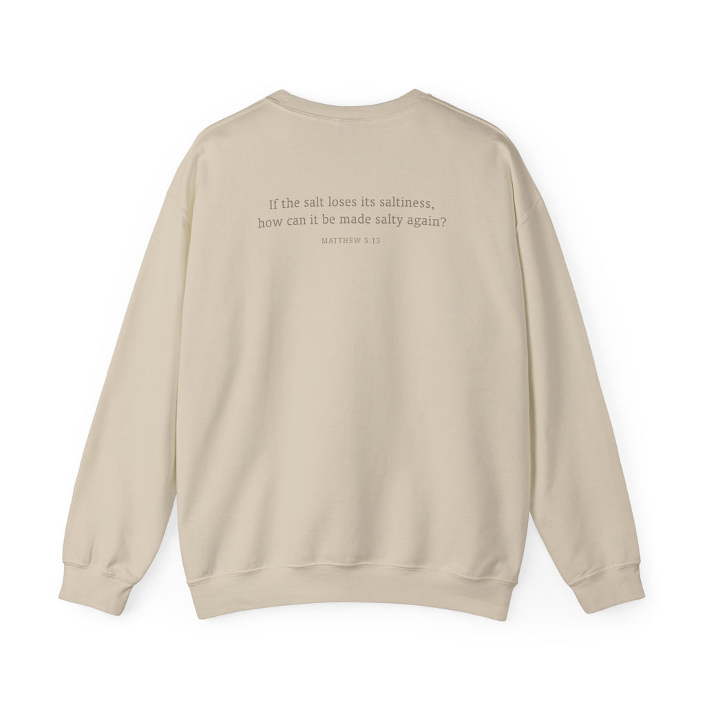 Matthew 5:13 Salt of the Earth Faith Shirt - Christian Scripture Sweatshirt