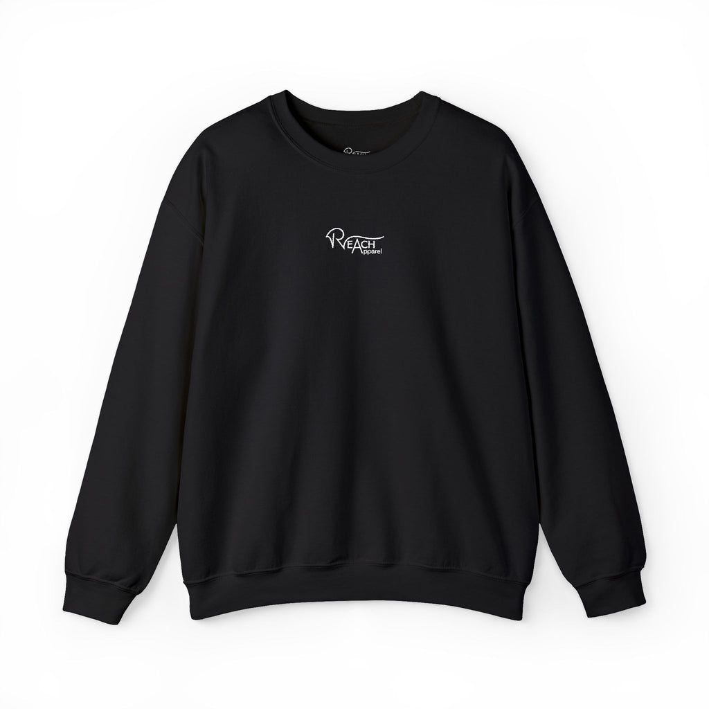 Matthew 28:19 Embroidered Reach Faith Based Brand Sweatshirt - Christian Sweatshirt to Reach all people