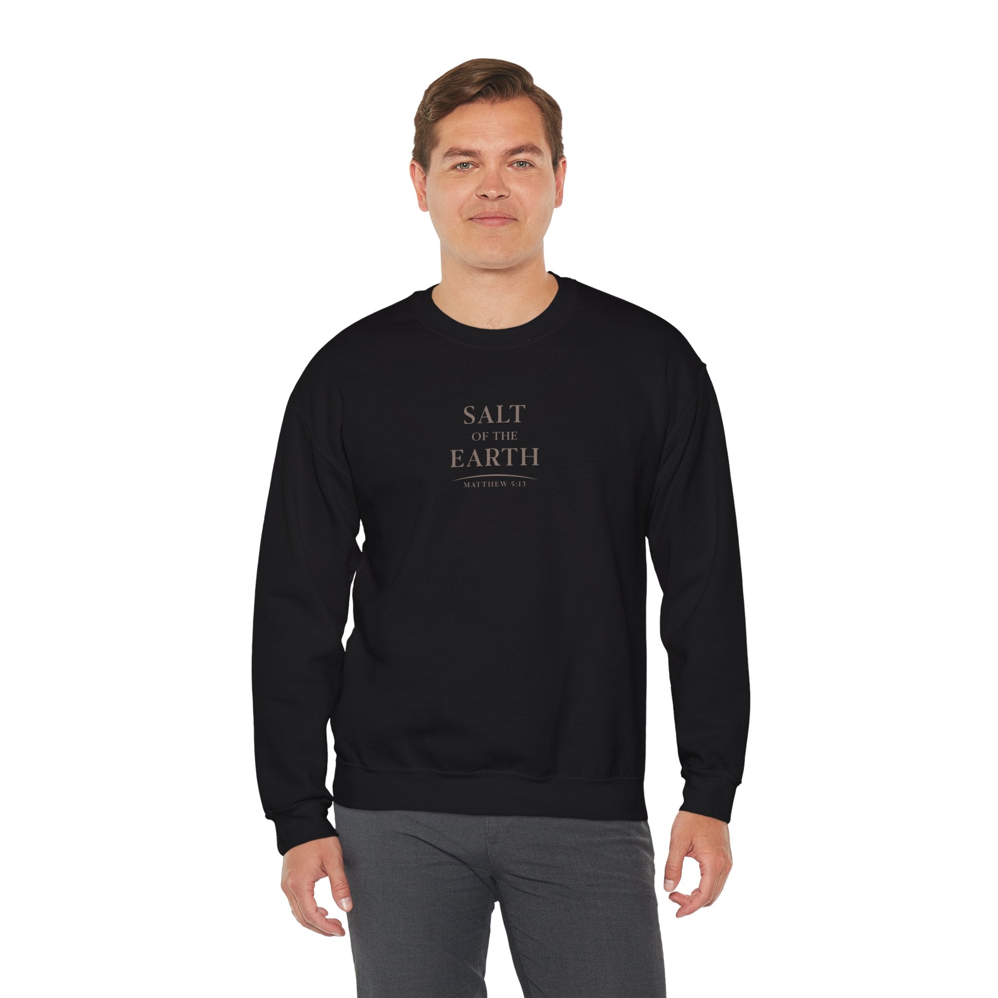Matthew 5:13 Salt of the Earth Faith Shirt - Christian Scripture Sweatshirt