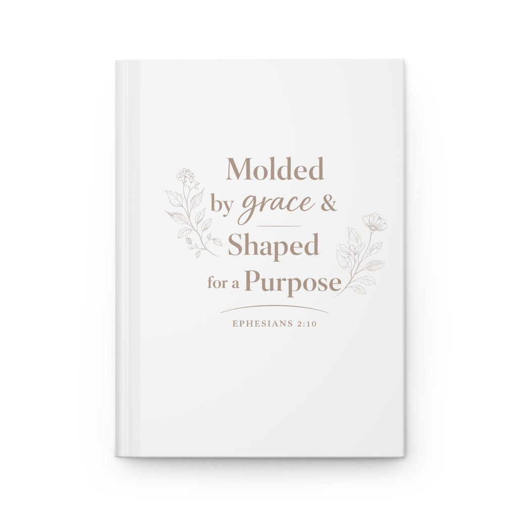 Ephesians 2:10 Purpose Faith based Journal - Christian Hardcover Journal