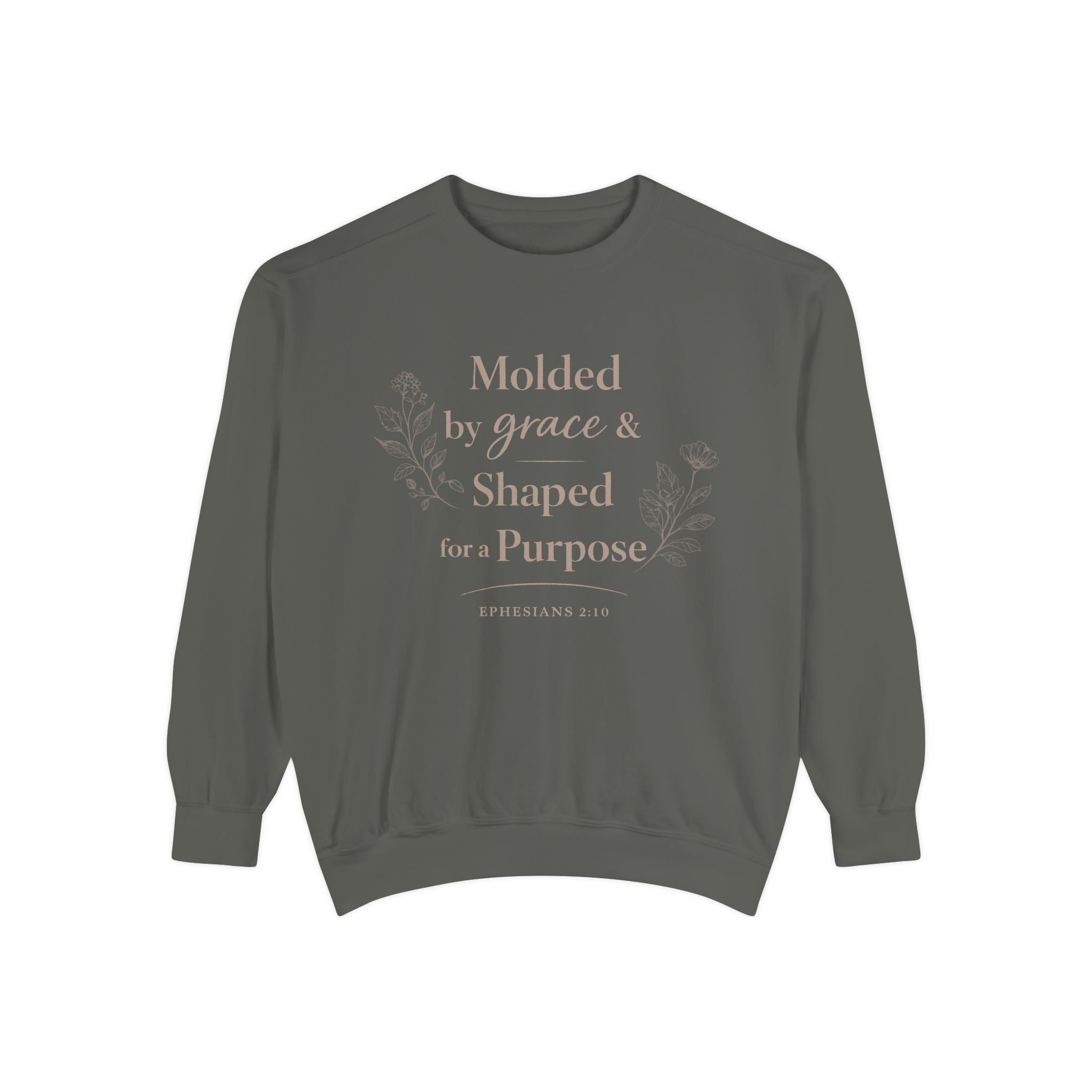 Ephesians 2:10 Purpose Christian Crewneck - Faith Based Christian Women's Wear
