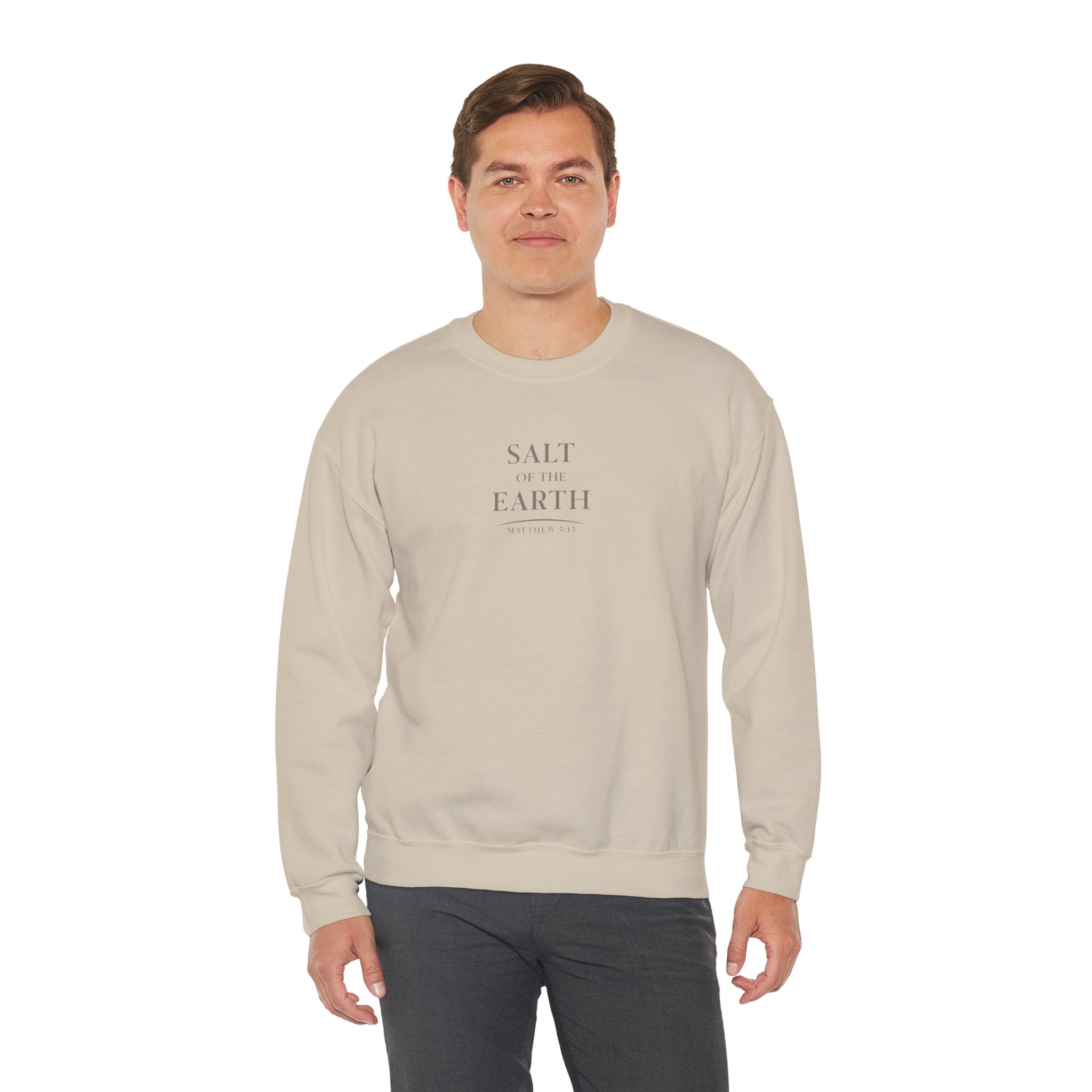 Matthew 5:13 Salt of the Earth Faith Shirt - Christian Scripture Sweatshirt
