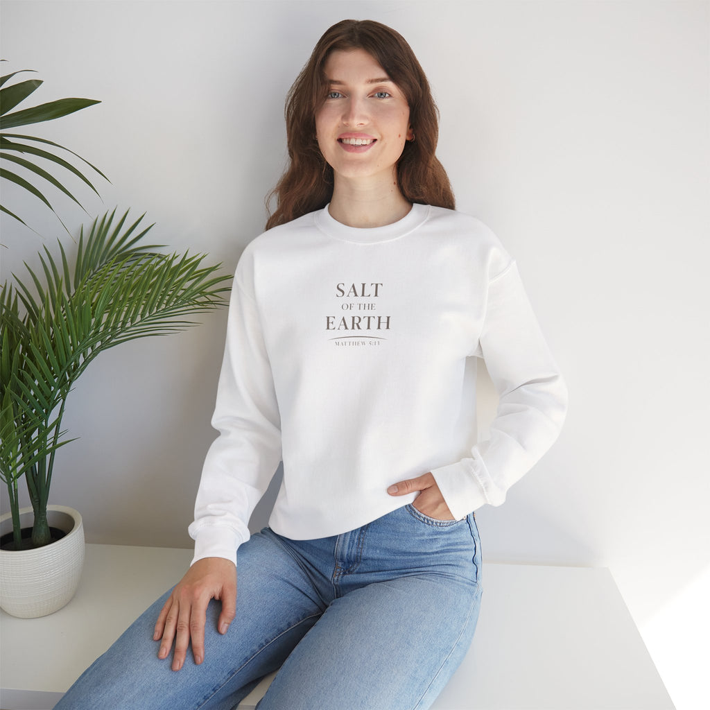 Matthew 5:13 Salt of the Earth Faith Shirt - Christian Scripture Sweatshirt